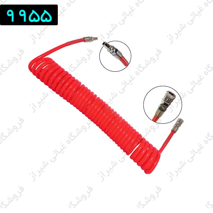 شلنگ باد فنری 12×8 میلیمتر 10 متری