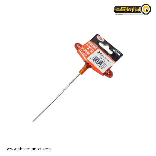 آچار آلن شش گوش ایت دسته T تکی بلند مدل 018