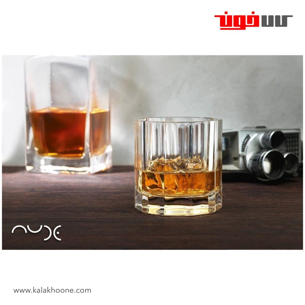 نیم لیوان کریستال نود مدل چرچیل