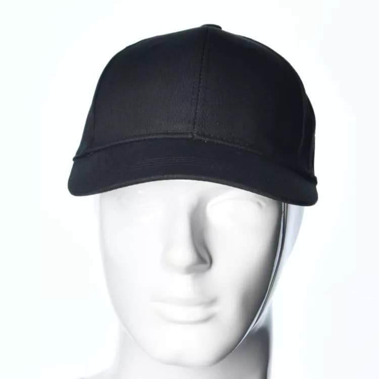 کلاه لبه دار ساده مشکی کد 22745