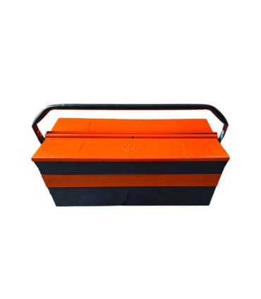 جعبه ابزار فلزی 50 سانت 3 طبقه تبریز ابزار غفاری مدل 503