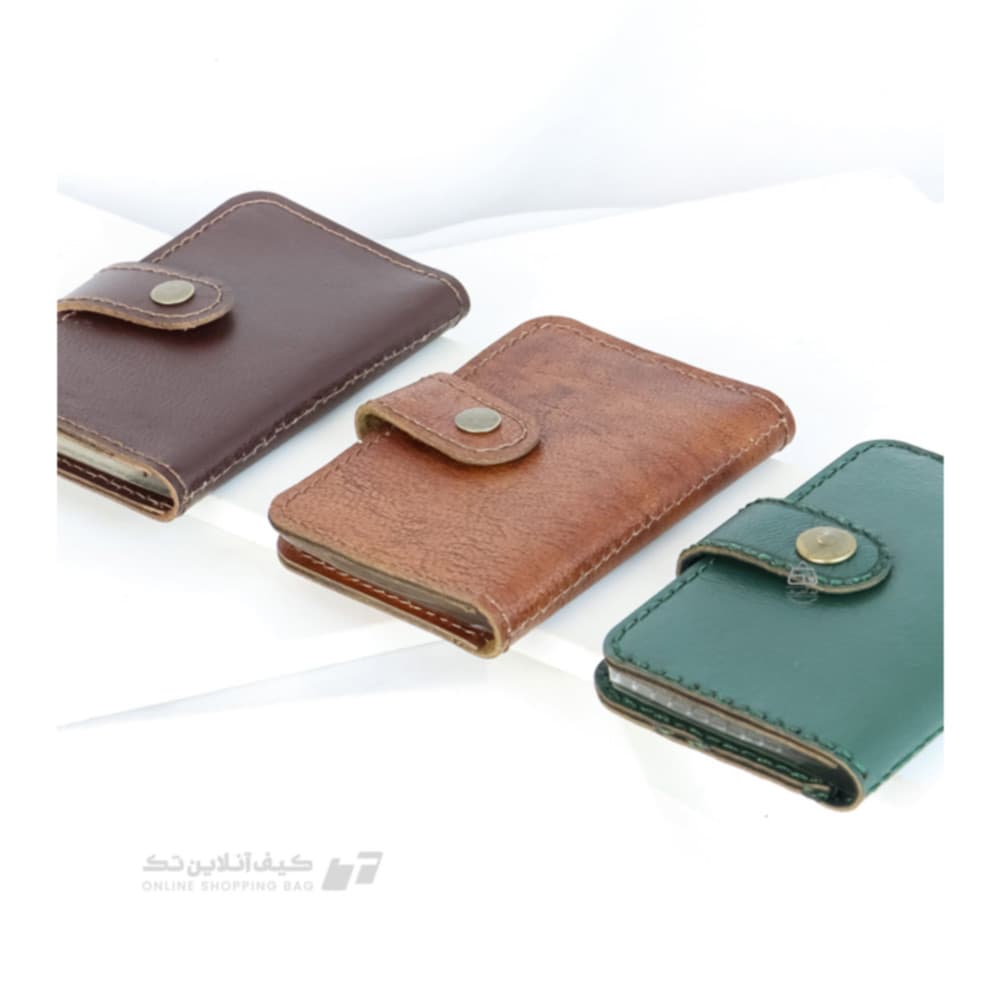 جاکارتی مردانه چرم طبیعی کد 1415