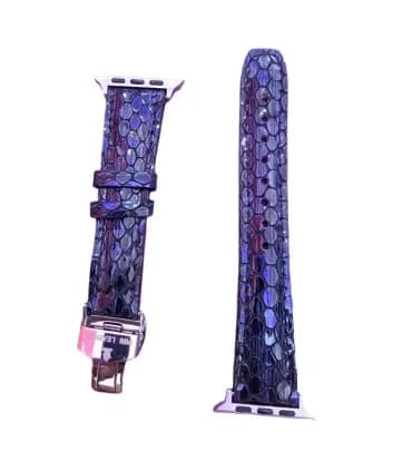 بند اپل واچ چرمی برند پیری کد22 سایز 42/44/45/49 میلیمتری