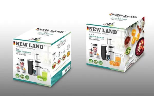 آبمیوه گیری 4 کاره نیولند مدل NEWLAND NL-3064BS