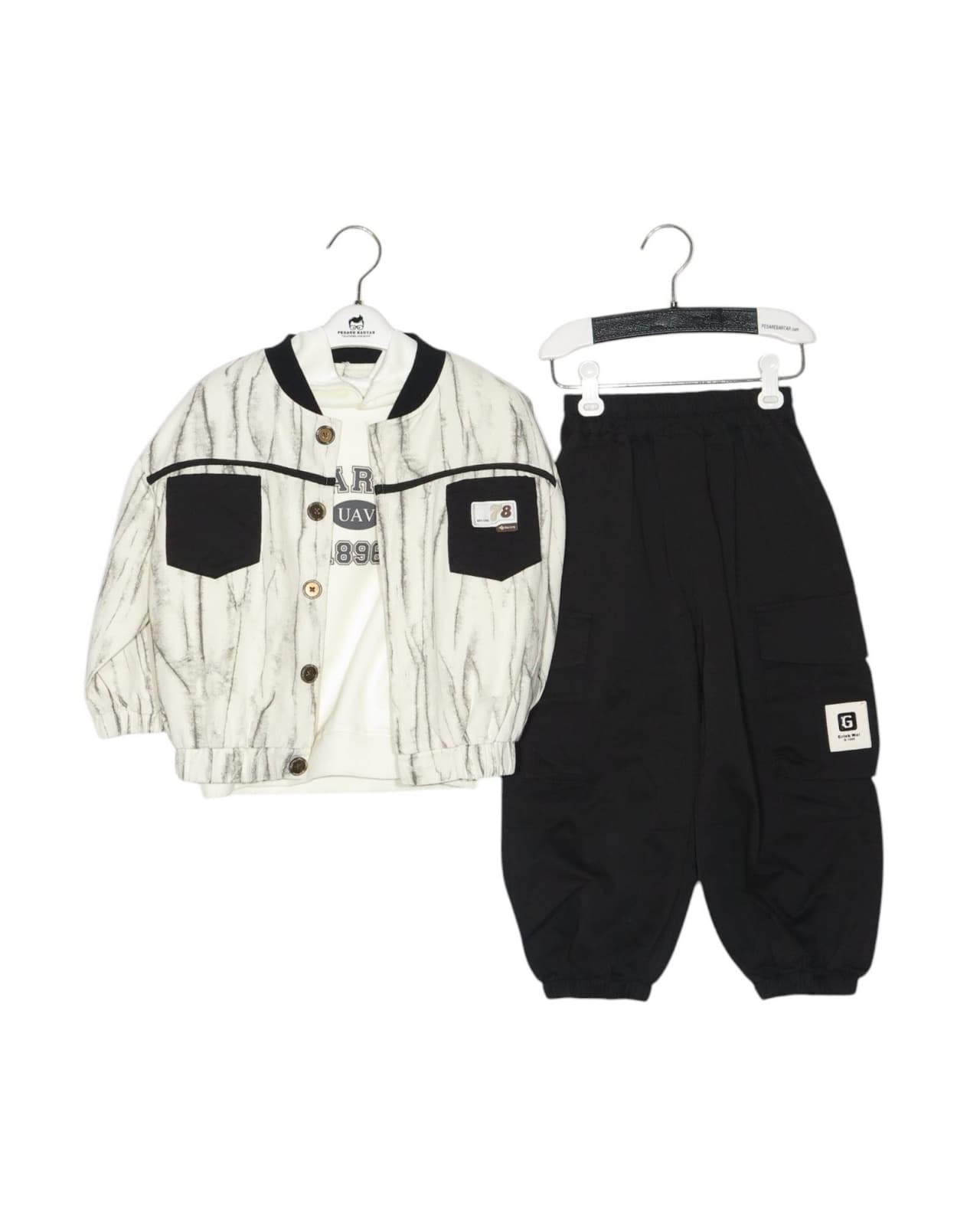 ست سه تیکه مشکی پسرانه خارجی