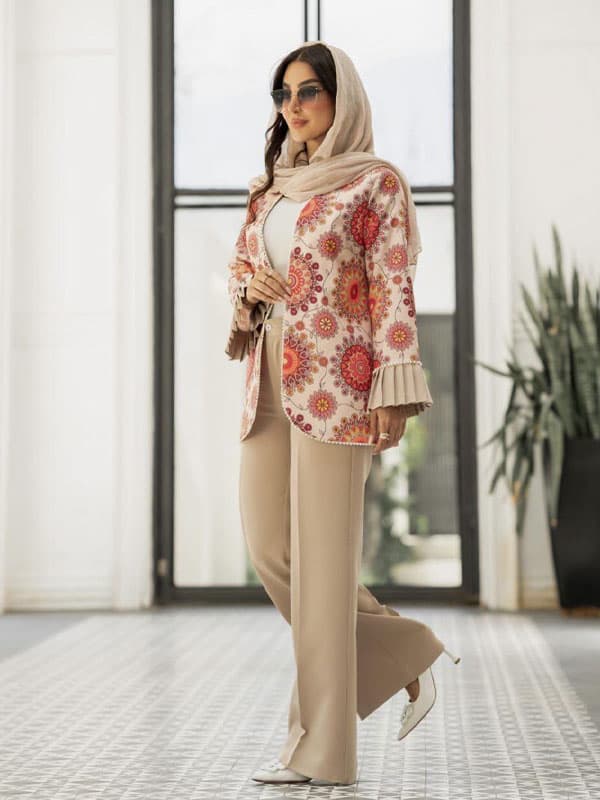 کت و شلوار زنانه مدل ملکا