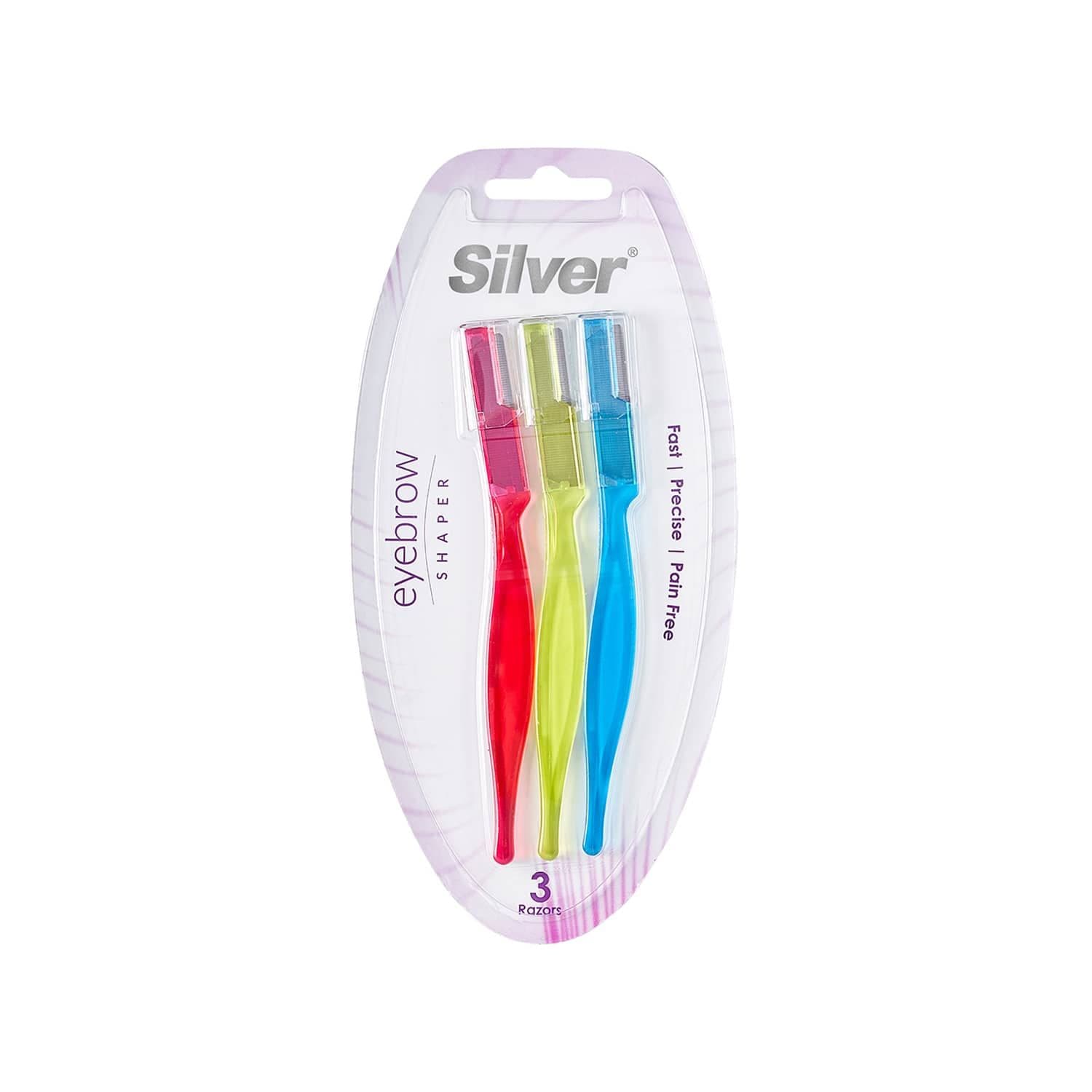 تیغ ابرو سیلور بسته 3 عددی
