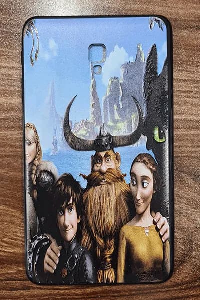 قاب طرح دار تبلت سامسونگ TAB A 8.0 SM-T380 / T385 / T387 طرح وایکینگ ها