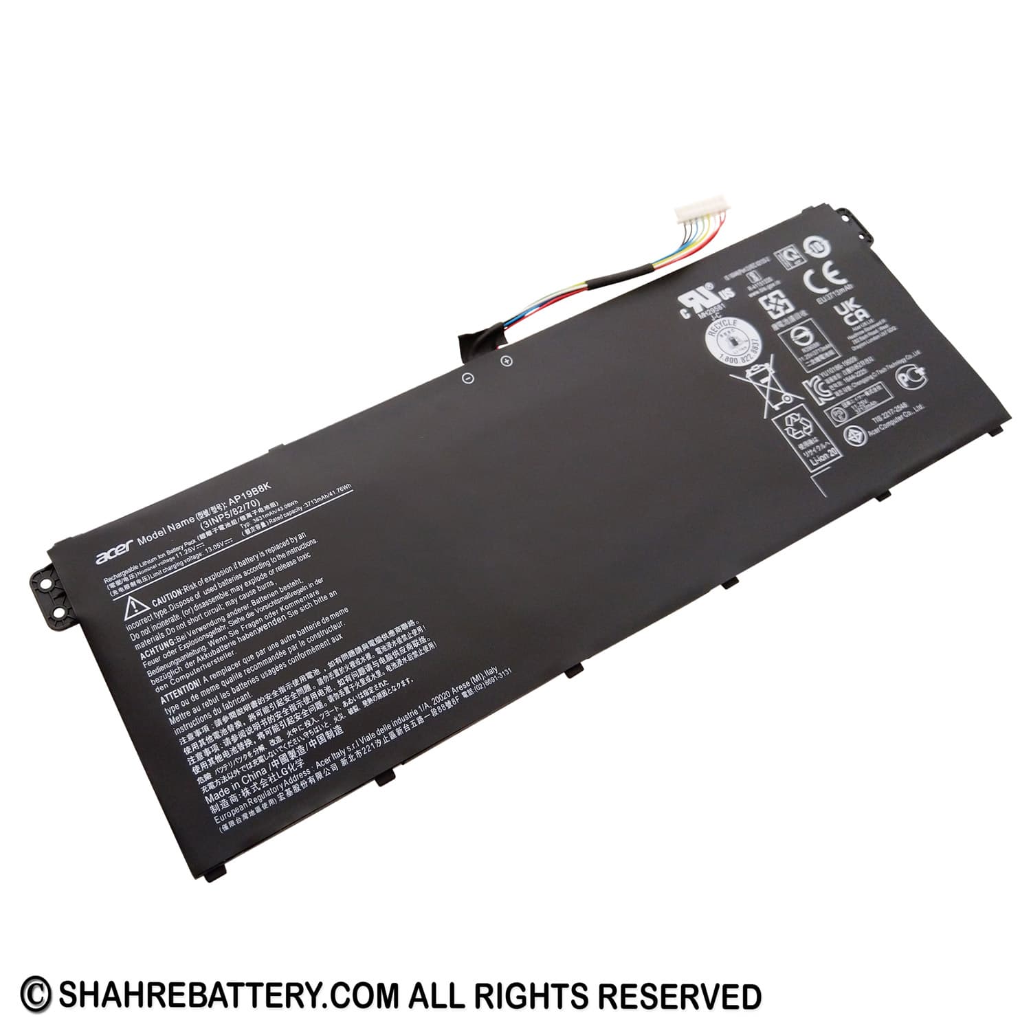 باتری اورجینال لپ تاپ ایسر Acer Aspire 5 A514 A515 A715 AP19B8K