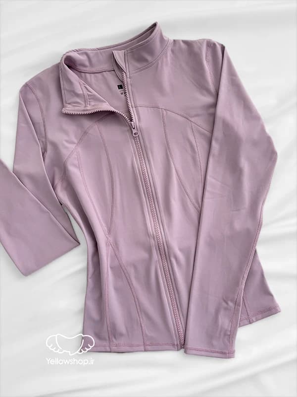 سویشرت ورزشی زیپدار فلامنت زنانه کد 50034