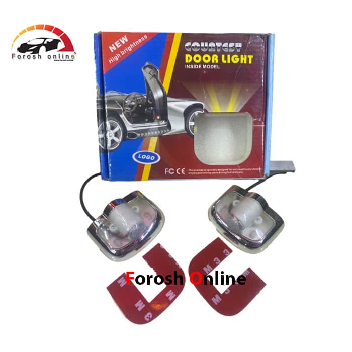 لوگو زیر درب (ولکام لایت) نیسان