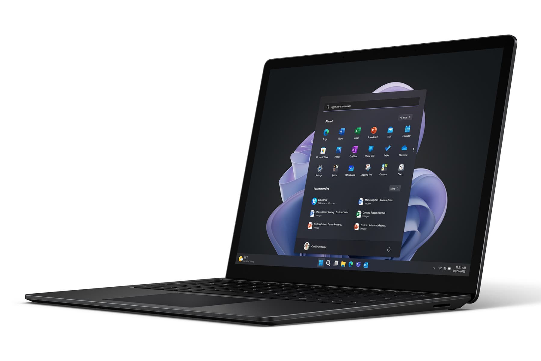 سرفیس لپ تاپ 5 استوک مایکروسافت surface laptop 5 i7-1265u Ram 16 512 ssd