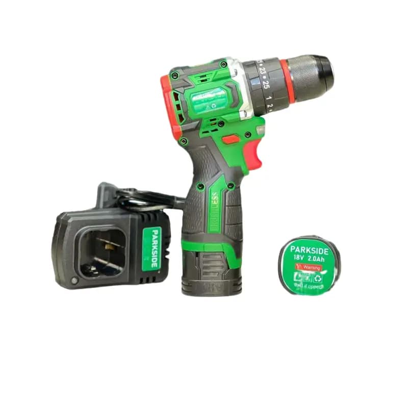 دریل شارژی 24 ولت پارکساید براشلس
