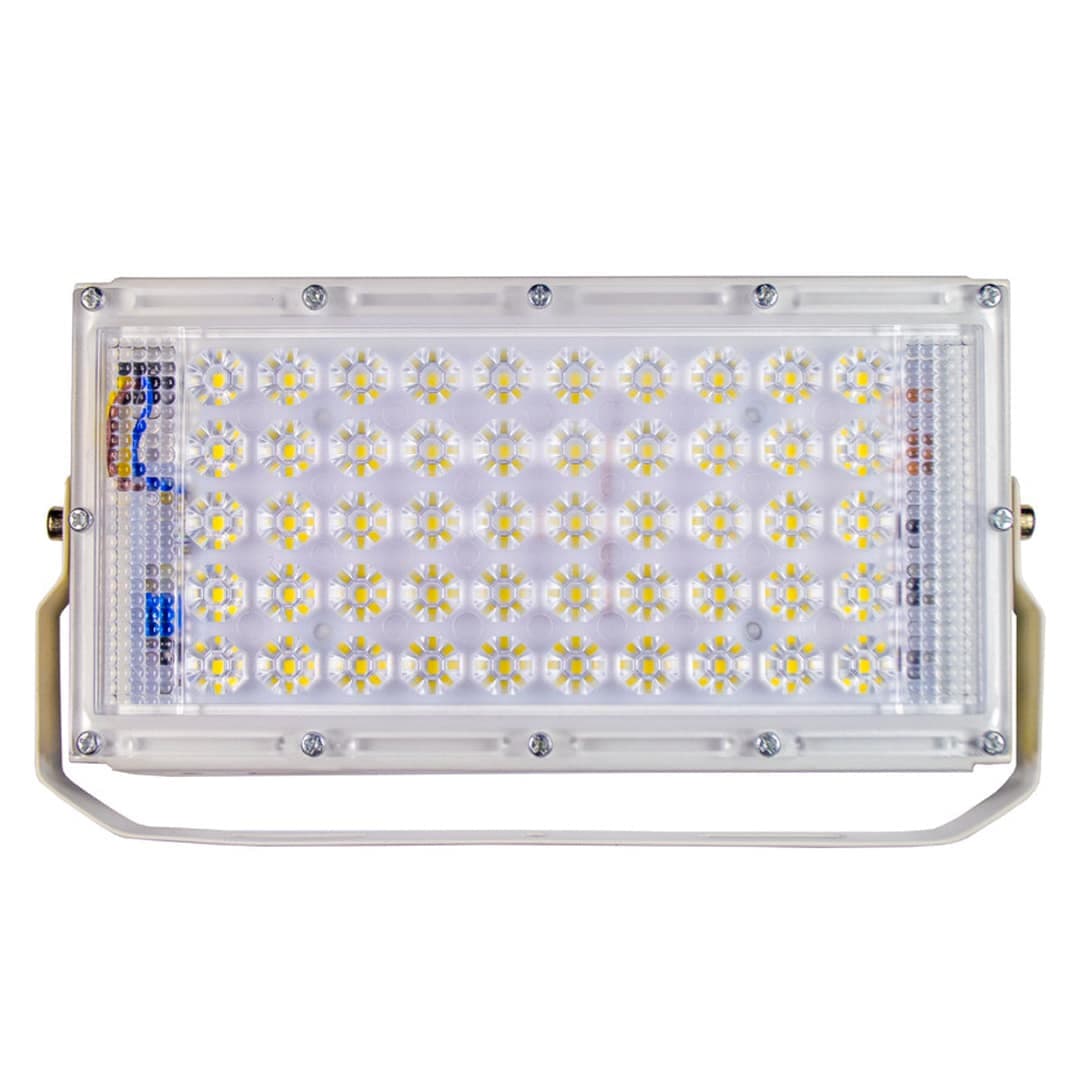 پروژکتور ال ای دی 50 وات 220 ولت سفید مهتابی مدل بیلبوردی ضد آب