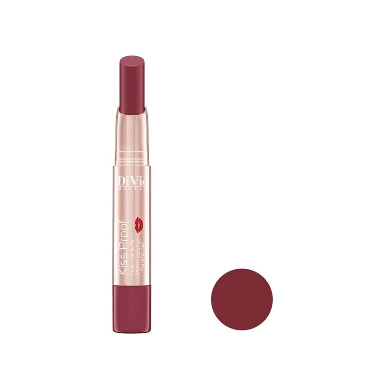 رژ لب جامد دیویو مدل Kiss Proof شماره 09