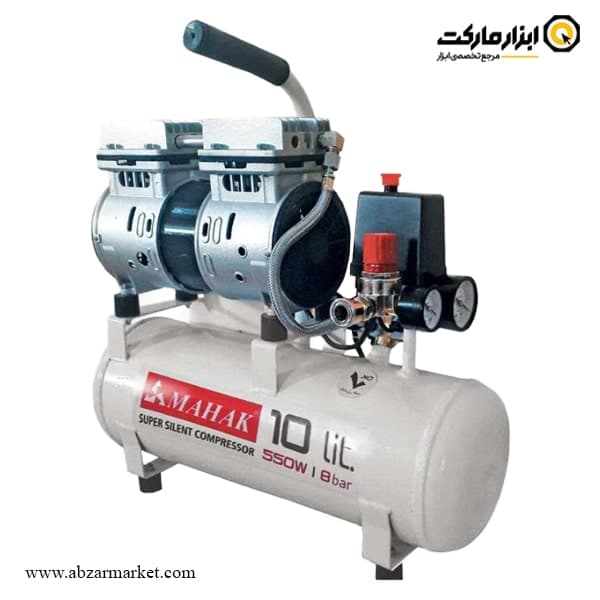 کمپرسور باد سایلنت محک 10 لیتری مدل HSU550-10L