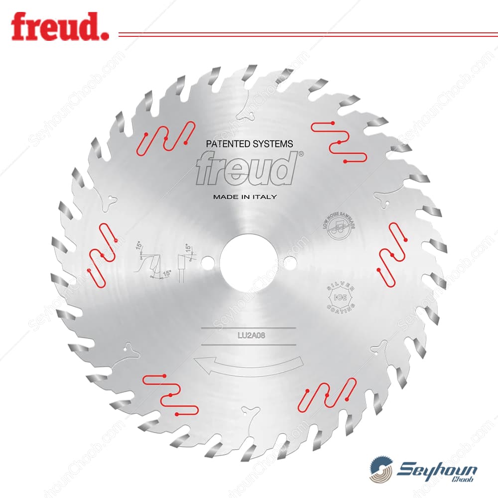 تیغ اره الماسه چوب بر قطر 20 سانتی متر 34 دندانه فرود مدل LU2A 0800