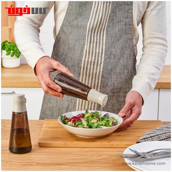 ظرف روغن و آبلیمو ایکیا مدل HALVTOM