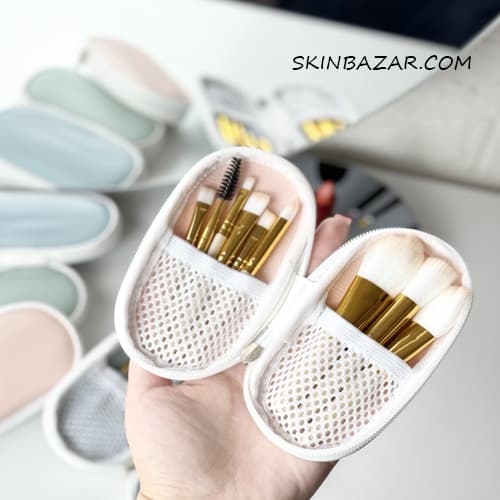 ست براش مینی با جلد چرمی کد ۸۷۸