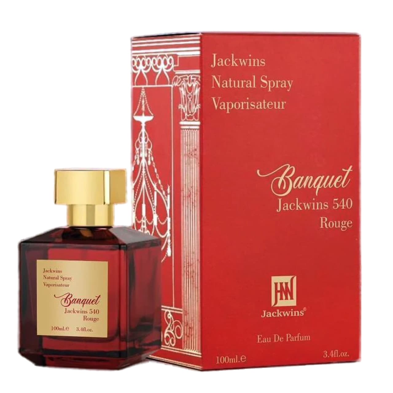 ادوپرفیوم زنانه مردانه جانوین جکوینز مدل فرانسیس کرکجان باکارات رژ قرمز حجم 100 میل