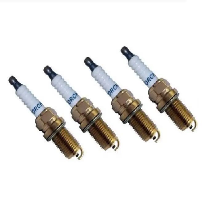 شمع تک پلاتین پایه کوتاه تورچ بسته 4 عددی