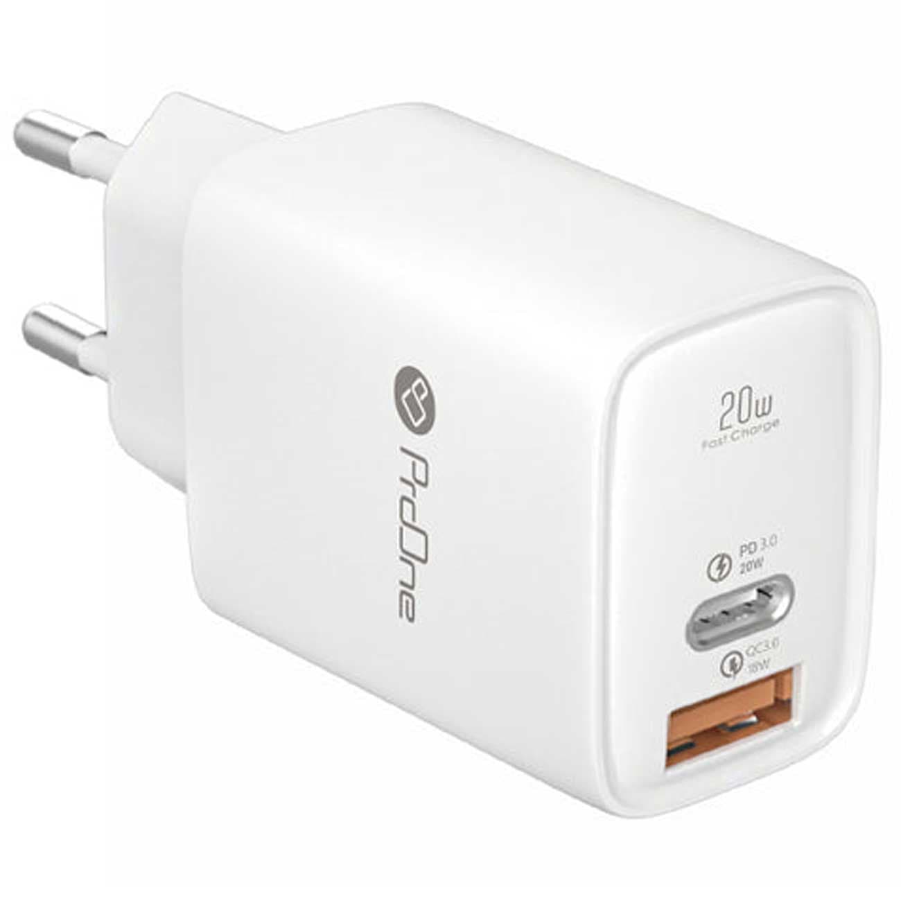 شارژر دیواری 20 وات پرووان PWC555