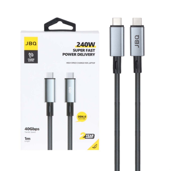 کابل تبدیل سوپر فست شارژ Type-C to Type-C جی بی کیو مدل PCA-24