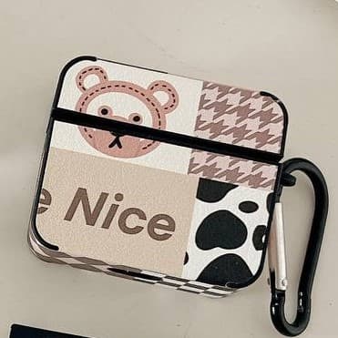 کاور ایرپاد اپل Nice ست خرسی برجسته - کد (۲۱۱۴۵)