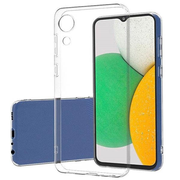 قاب گوشی سامسونگ Galaxy A03 CORE مدل ژله ای شفاف