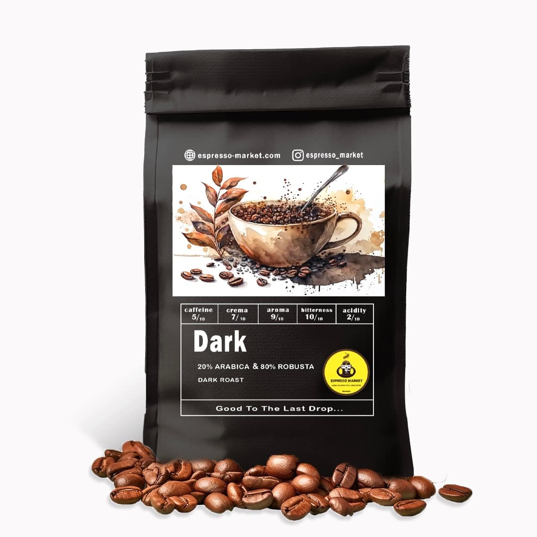 خرید و قیمت قهوه میکس تیره