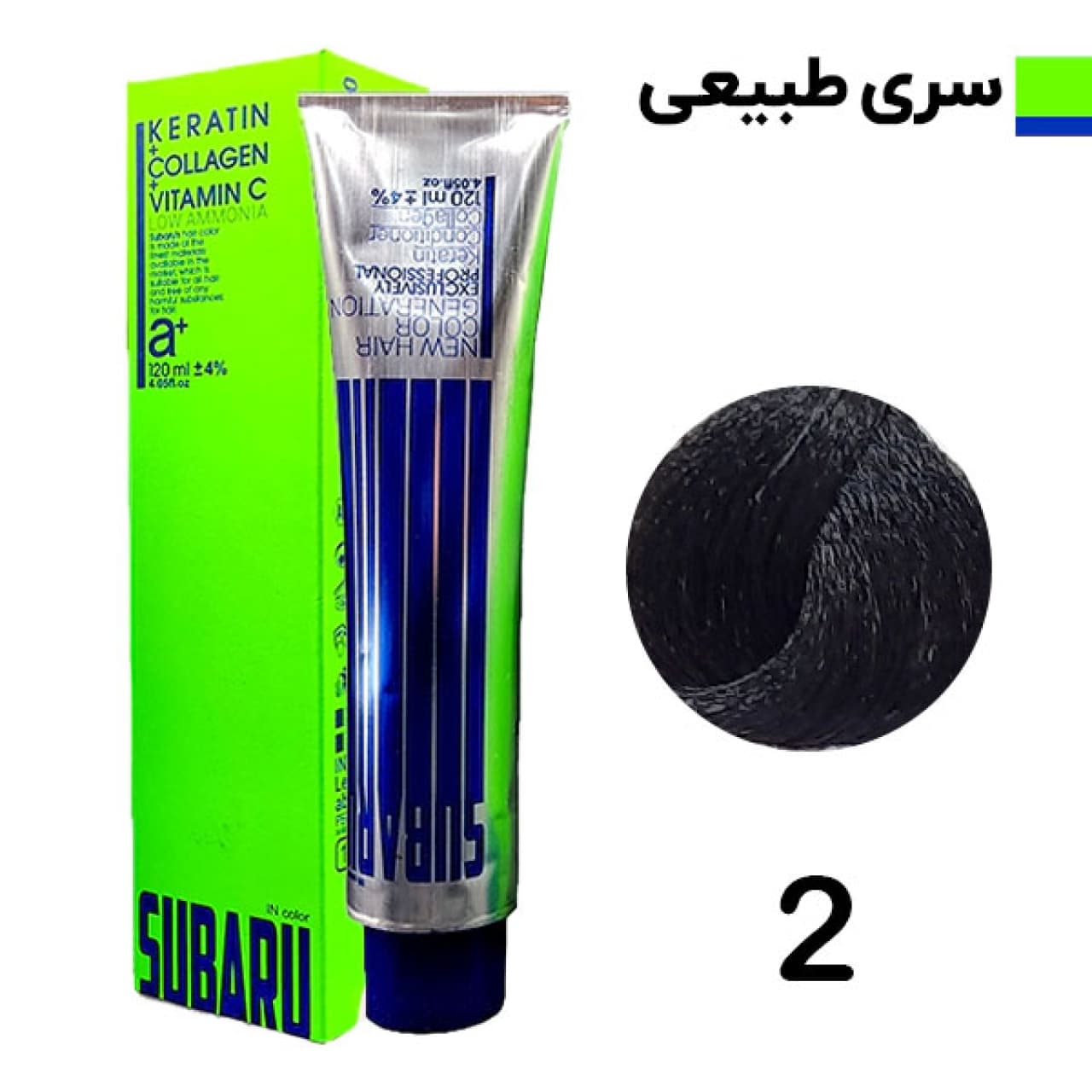 رنگ مو سوبارو شماره 9 حجم 120 میلی لیتر رنگ قهوه ای تیره