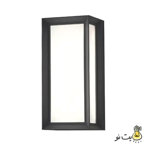 چراغ دیواری محوطه ای پلاستیکی آریا (پلی کربنات اصلی 3 سال ضمانت)