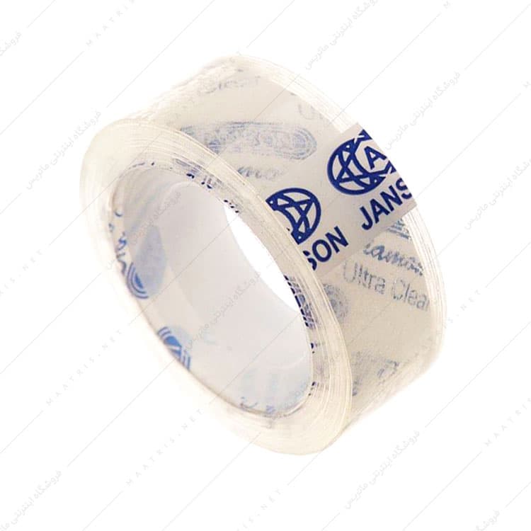 چسب نواری شیشه ای باریک عرض 17 میلی متر برند جانسون