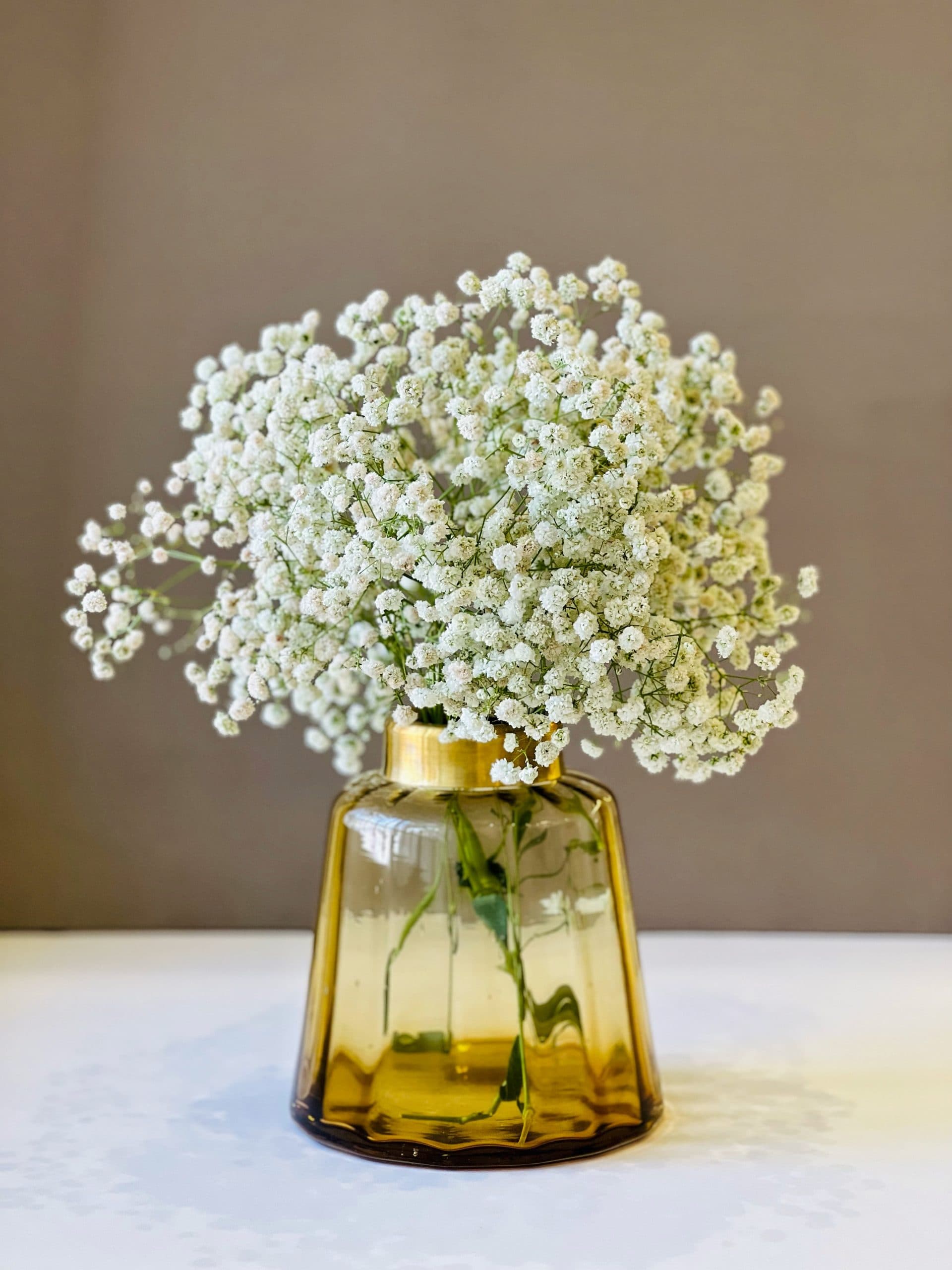 گلدان مخروطی گردن طوقدار متوسط کد 40108