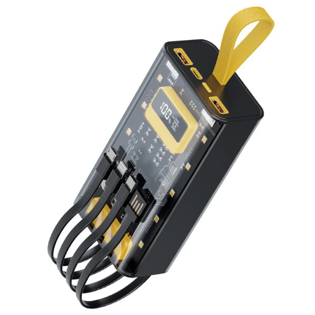 پاوربانک 20 وات گرین لاین مدل Transparent Pro ظرفیت 20000 میلی آمپر ساعت