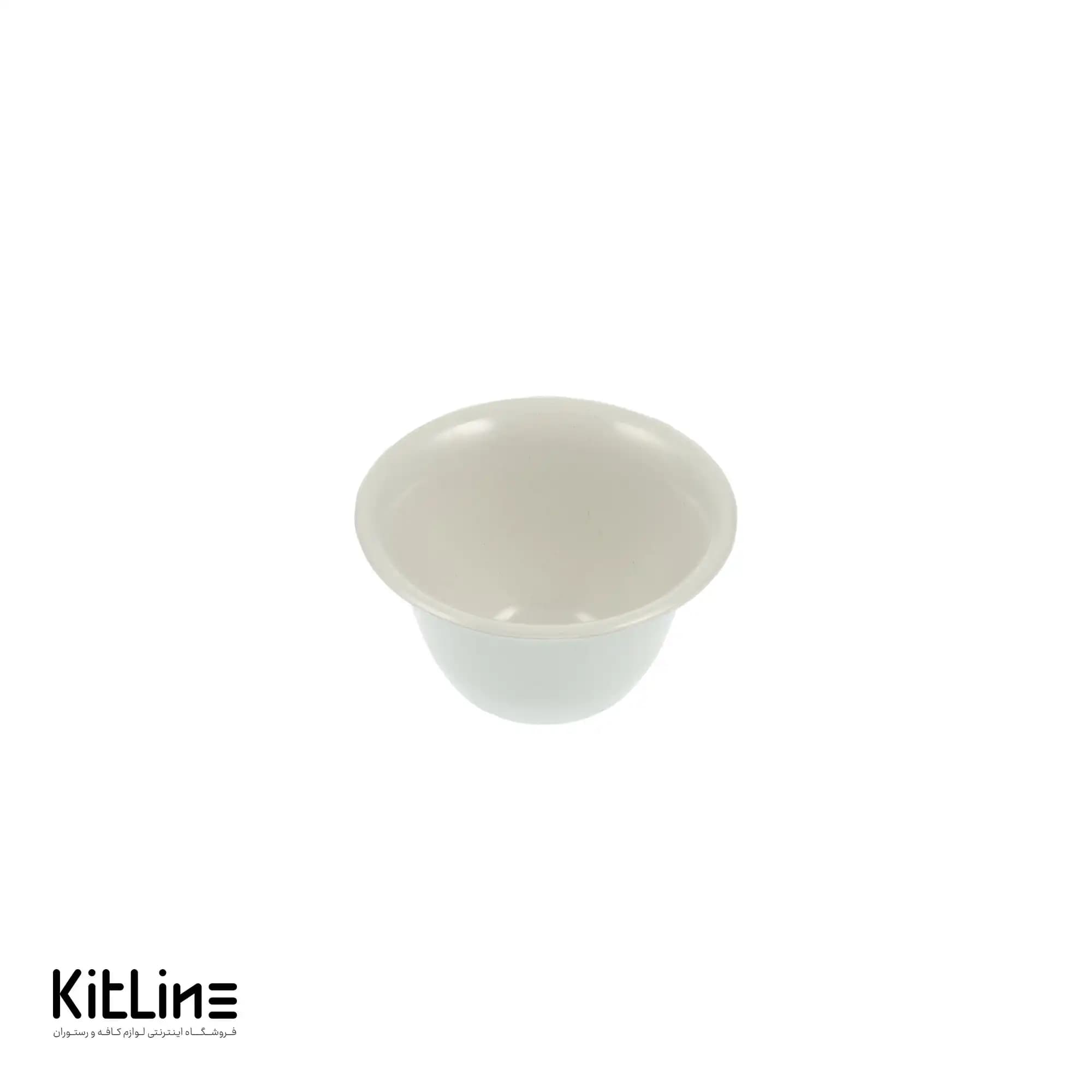 ظرف سس خوری ملامین سفید ۷۰ میلیلیتری تیبل