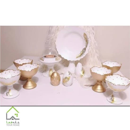 مجموعه ظروف هفت سین سفالی