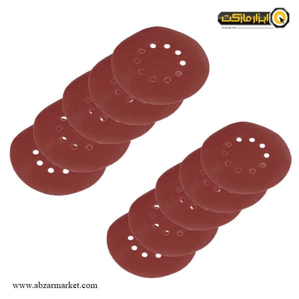 کاغذ سنباده گرد شپخ 215 میلی متر 10 عددی مدل 590380270