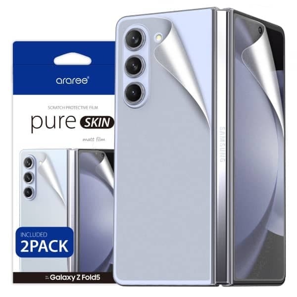 محافظ صفحه نمایش ۲ عددی Araree مدل Pure Skin Matt Protective Film مناسب Z Fold 5