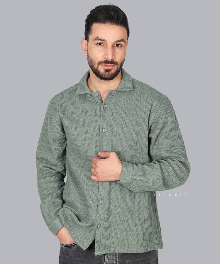 پیراهن مردانه کنفی پاییزه 4032