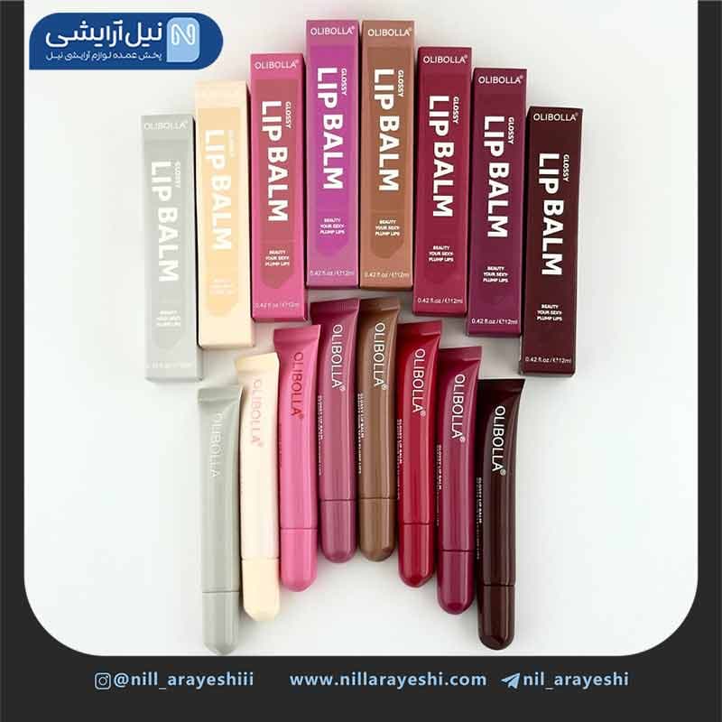 لیپ گلاس ( بالم لب ) تیوپی طرح رود اولی بولا کد LA- l170