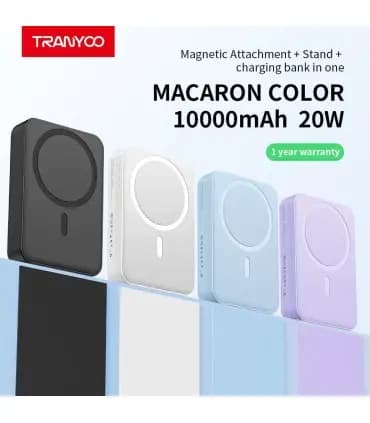 پاوربانک ترانیو مدل T-F25 ظرفیت 10000 میلی آمپر ساعت