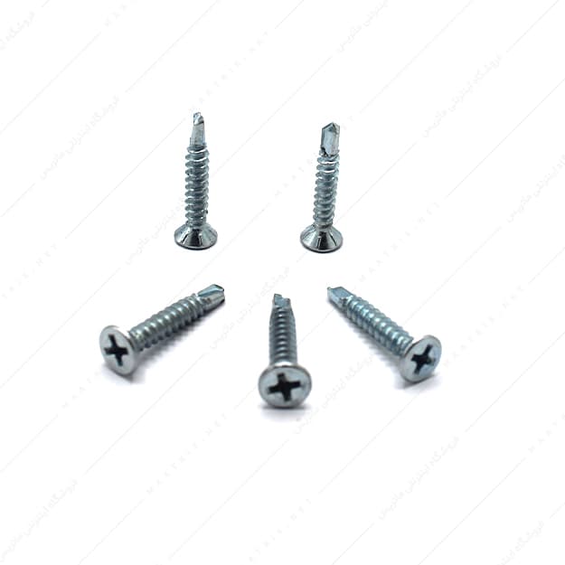 پیچ سر مته قطر 3.9 طول 25 میلی متر