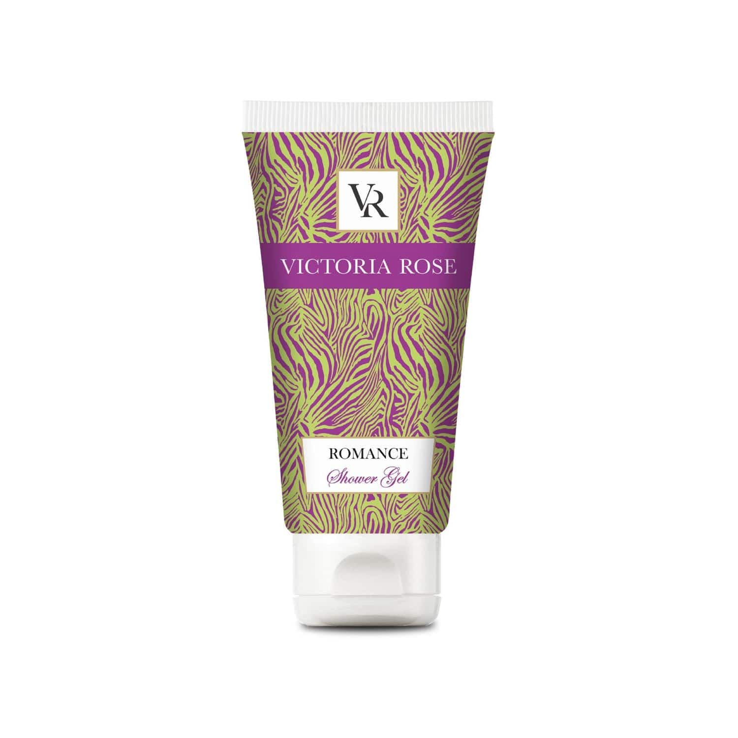 شاور ژل ویکتوریا رز مدل Romance حجم 200 میلی لیتر
