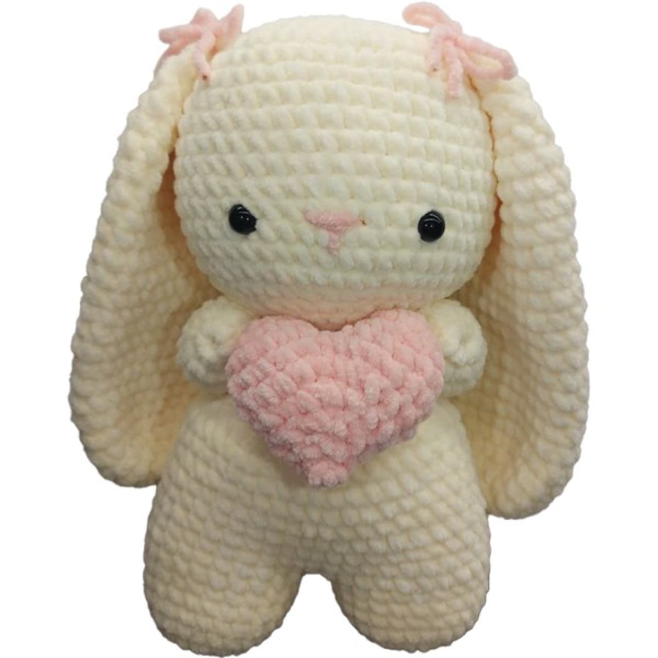 عروسک دستباف خرگوش دلبر مخملی