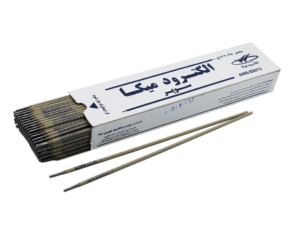 الکترود آهن 6013 قطر 3.2 میکا بسته 5 کیلوگرم