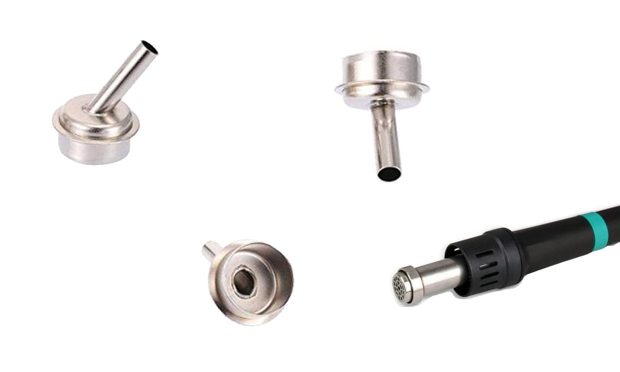 نازل هیتر سرکج ۷ میلی متری کویک – HOT AIR HEATER CURVED NOZZLE 7MM QUICK