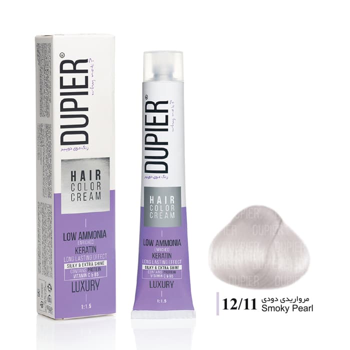 رنگ مو مرواریدی دودی 12/11 دوپیر