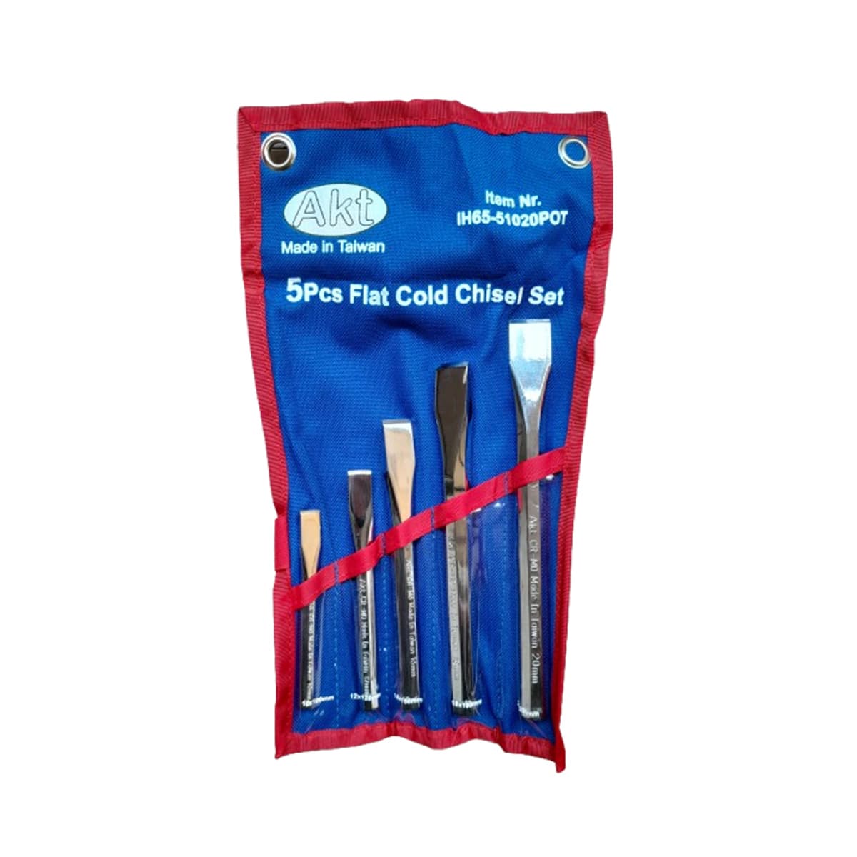 سری قلم تخت فولادی 5 عددی کیفی AKT کد IH65-51020POT