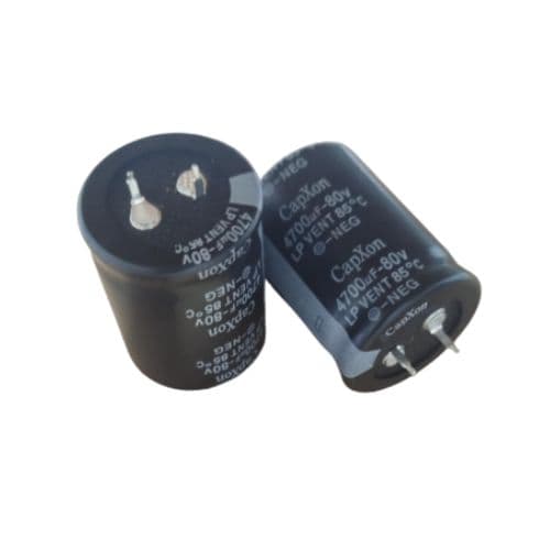 خازن ۴۷۰۰ میکرو ۸۰ ولت برند CapXon
